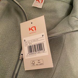 KARI TRAA Hanna HZ Midlayer - Women's Half-Zip Sweater Sage Polar